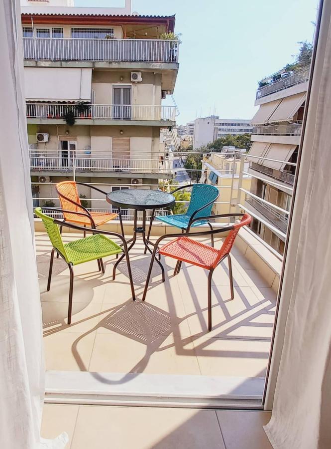 Апартаменты Popart -Spacious 3Rdfl 1Bdr W/Balcony/View Афины Экстерьер фото